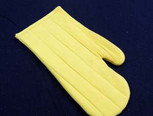 Ensemble de gants de cuisine et porte-casseroles, résistant à la chaleur, outil micro-ondes 100% coton, dos en silicone, fabricants bon marché, vente en gros - Product Image 5
