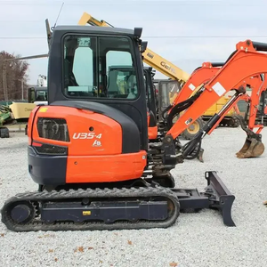 Kubota U35-4 Hydraulic Mini <b>Excavator</b> Crawler Digger Compact Track Excavation <b>Machine</b> for Construction and Farm Work - Product Image 3