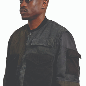 Nuevo estilo de alta calidad logotipo personalizado acanalado transpirable hombres chaquetas de bombardero producto caliente elegante hombres Slim Fit chaqueta de Bombardero - Product Image 6