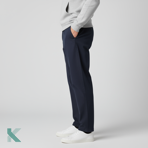 Tissu extensible en coton biologique écologique de qualité supérieure 80% coton biologique 18% polyester recyclé 2% élasthanne Poids moyen pour la taille - Product Image 2