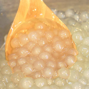 Bola de perlas de tapioca seca La mejor opción para batidos Helado Boba Perlas de tapioca para helado Milktea Toppings Receta - Product Image 5