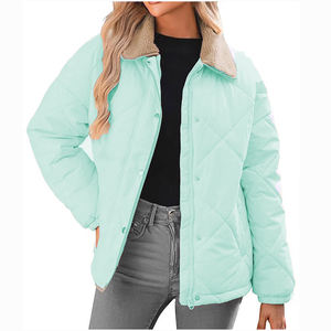 100% Warm Fitted Feature Style Windproof Genuine Outdoor Winter Quick Dry Plain Dyed Puffer for Men Women Quilted regular - Product Image 1