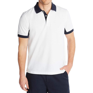 Polo de manga corta de ajuste clásico para hombre de tendencia, ajuste cómodo y sensación - Product Image 1