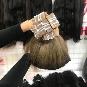 Vente en gros d'extensions de cheveux bruts vietnamiens vierges 100% bande droite naturelle Double trame 28 pouces de longueur vague crépue cheveux humains - Product Image 3