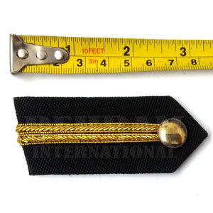 Último estilo Gorget Uniforme Insignias Color y tamaño personalizados Gorget Insignias Gorget de alta calidad - Product Image 4