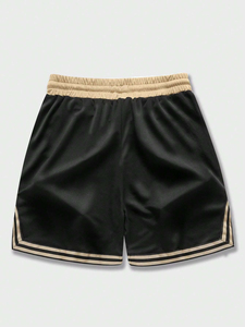 Pantalones Cortos de Baloncesto Personalizados con Bordado, Ligeros, Transpirables, de Poliéster, Malla, Lisos, para Hombre, al por Mayor - Product Image 2