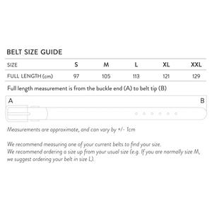 Ceinture décontractée/formelle en cuir bleu vintage pour homme 100% Ceinture en cuir véritable - Product Image 5