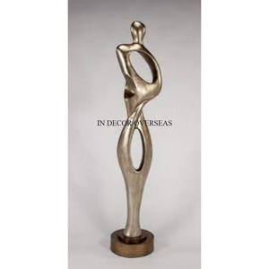 Sculpture d'arbre en métal de qualité supérieure plaquée or de haute qualité à l'aspect brillant avec base de couleur noire à un prix impressionnant - Product Image 5