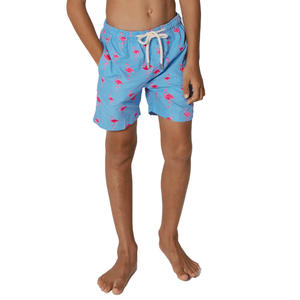 Pantalones cortos de baño para niños de alta calidad con cintura ajustable con cordón para un ajuste seguro durante el juego acuático activo y la natación - Product Image 3