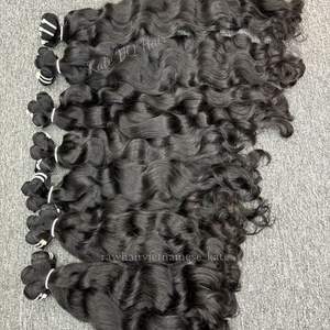 Meilleures ventes 2026 Cheveux ondulés cambodgiens bruts non traités, Ondulation naturelle, Lots de cheveux humains vietnamiens, Couleur naturelle, Vente en gros directe - Product Image 5