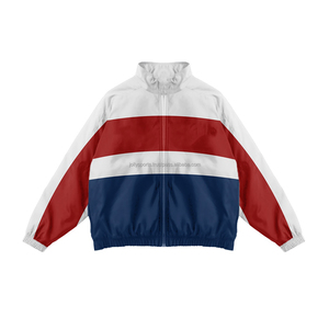 Chaqueta cortavientos Oem ligera e impermeable para mujer, chaqueta cortavientos de manga larga a la venta, ropa de calle de alta calidad - Product Image 5