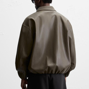 Premium Stuff Men Leather <b>Jacket</b> Wholesale Leather <b>Jackets</b> for Men - Product Image 1