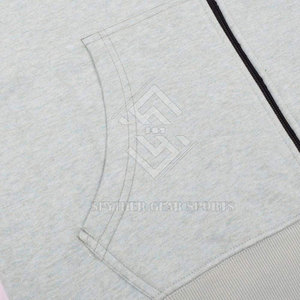 Sweat-shirts pour hommes à usage hivernal, service OEM, design personnalisé, polaire à capuche décontracté uni, écologique et respirant, haute qualité - Product Image 5