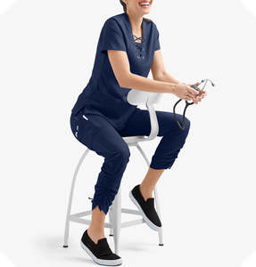 กางเกงสครับพยาบาลระบายอากาศได้ดีสำหรับผู้หญิงชุดเครื่องแบบโรงพยาบาล - Product Image 2