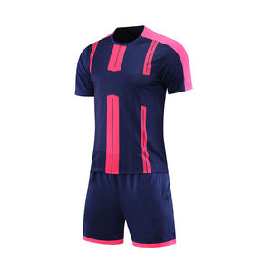 Maillots de football personnalisés pour hommes, à séchage rapide, respirants, 100% polyester, impression par sublimation, nom d'équipe personnalisé, uniformes d'entraînement de football - Product Image 5