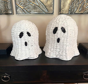 Décor fantôme conçu pour Halloween, décoration de table et d'étagère effrayante, jacinthe, fabricant et fournisseur d'artisanat vietnamien, OEM ODM - Product Image 4