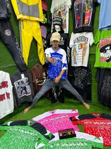 OH My God Custom Logo Jersey Camiseta en blanco para hombres Cómodo 100% algodón O-cuello Longitud regular Casual Manga corta - Product Image 2