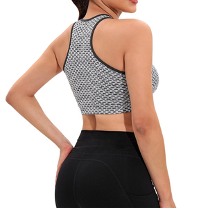 Sujetador deportivo para mujer con función transpirable Nuevo diseño para gimnasio Fitness Correr Entrenamientos disponibles Todos los tamaños Colores Servicio OEM ODM - Product Image 3