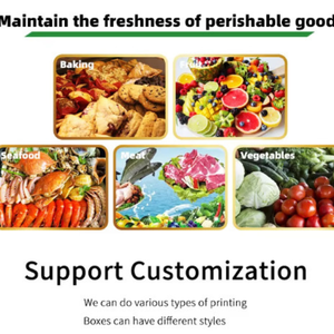 Boîtes en carton ondulé de qualité alimentaire congelé avec barrière contre l'humidité - Product Image 4