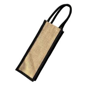 Vendemos bolsas de yute de vino de alta calidad que son muy hermosas y fuertes con colores personalizados - Product Image 1