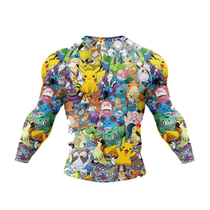 Rashguard de qualité supérieure pour hommes, doux et respirant, chemise de compression sportive, grande taille, vêtements de compression pour la gym et l'entraînement - Product Image 5