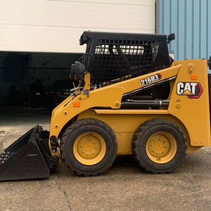 รถตักล้อยาง Cat รุ่น 216B3 พร้อมเครื่องยนต์มือสองสภาพดี สำหรับงานก่อสร้าง - Product Image 1