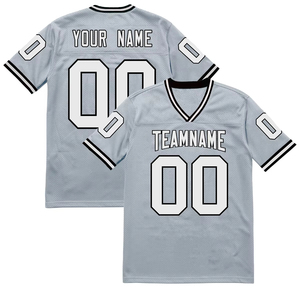 Maillot de football américain personnalisé, broderie nom/numéro de l'équipe, maillot de football cousu, maillot de rugby respirant en maille - Product Image 1