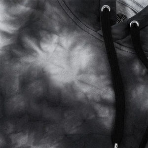 Sweat à capuche unique délavé à l'acide sweat à capuche coupe régulière en coton noir pour hommes sweats délavés à l'acide sur mesure sweats à capuche de haute qualité - Product Image 4