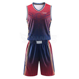 Venta caliente XS tamaño personalizable baloncesto uniforme conjunto logotipo personalizado impreso en material de poliéster en línea al por mayor - Product Image 1