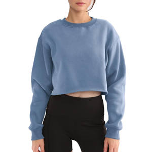 Sudadera de mujer Nueva llegada Mejor estilo Mujeres Crop Top Sudaderas con capucha Mujeres de alta calidad Crop Top Sudaderas con capucha para la venta - Product Image 5