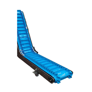 Nastro trasportatore Made in Italy "Z" per prodotti alimentari e industriali progettato per materiale sfuso facile da operare in acciaio inox - Product Image 3