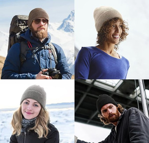 Custom Made Your Own Design High Quality Wholesale Unisex <b>Beanie</b> Caps with 3D Embroidery Breathable <b>Waterproof</b> Fabric - Product Image 4