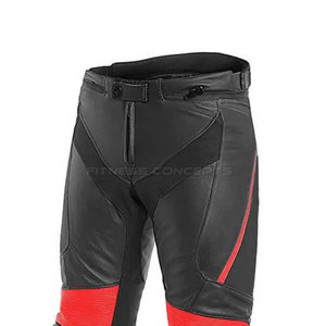 กางเกงมอเตอร์ไซด์หนังสำหรับผู้ชายกางเกงแข่งรถสำหรับขี่มอเตอร์ไซค์ฤดูหนาว - Product Image 6