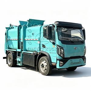 Promotion : Camion compacteur de déchets à benne latérale Dongfeng de 15 mètres cubes pour l'assainissement municipal, à prix réduit - Product Image 4