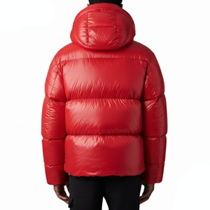 Premium <b>Men's</b> Hooded Casual <b>Winter</b> <b>Jacket</b> Weatherproof Quilted Design Puffer Secure Zip Front Luxury Insulated Quick Dry - Product Image 3