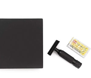 Profesional STUBBY DOBLE EDGE SAFETY RAZOR MATE BLACK Edition. Hecho por Zarnab quirúrgico - Product Image 4