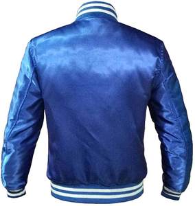 Nueva chaqueta Bomber reversible impermeable de poliéster 100% personalizada para hombre con cuello levantado de invierno - Product Image 2