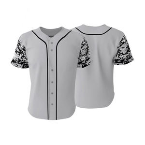 Camiseta deportiva de entrenamiento de equipo de 100% algodón personalizada al por mayor, ropa de béisbol y sóftbol a la moda con diseño sublimado - Product Image 4