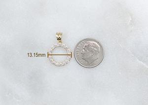 Collier pendentif en diamant moissanite certifié GRA fait à la main pour femmes, bijoux fins de luxe avec or 14 carats, bijoux fins - Product Image 6