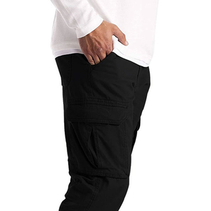 Pantalones Cargo personalizados de algodón con varios bolsillos para hombre, pantalones Cargo rectos con varios bolsillos de gran tamaño estilo Streetwear - Product Image 5