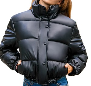 Veste d'hiver personnalisée en couleur en gros Veste bouffante coupe-vent de qualité supérieure Veste décontractée et élégante pour femmes - Product Image 2
