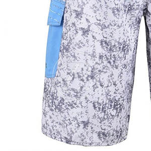 กางเกงขาสั้นลำลองผู้ชายเอวกลางผูกเชือก ผลิตจากโพลีเอสเตอร์ 100% ใส่สบาย ระบายอากาศได้ดี ลายเรียบ - Product Image 5