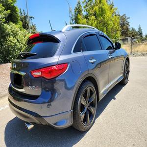 Alerte Offre Exceptionnelle! SUV de luxe Infi niti FX50S 2010 super propre, 390 ch, V8, transmission intégrale, pack sport, bleu ardoise métallisé - Product Image 2