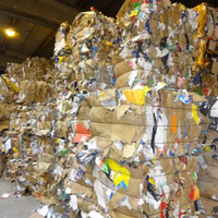 Déchets de papier 100 % qualité OCC 12 (anciens journaux et ONP propre) - Bales brunes en provenance de Thaïlande