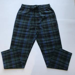 Pantalons en flanelle pour hommes sur mesure en gros, vêtements de nuit à carreaux, mode, pantalons droits décontractés pour hommes - Product Image 5