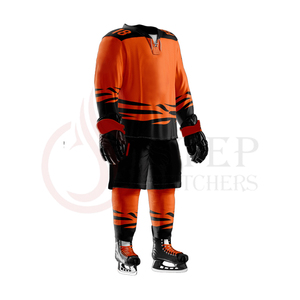 Uniformes de Hockey sur glace légers et de haute qualité, Logo personnalisé, nouveau Design, uniformes de Hockey sur glace confortables, 100% - Product Image 3