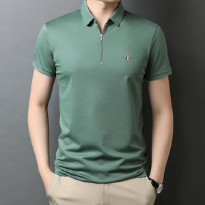 Polo liso informal de golf con logotipo personalizado de alta calidad al por mayor, Polo profesional recién llegado para hombre - Product Image 4