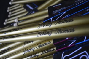 Baquetas de arce X5A con punta de bellota Color personalizado y grabado - Product Image 3