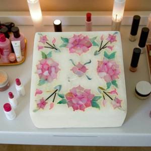 Joyero de mármol cuadrado moderno hecho a mano de primera calidad del fabricante indio, accesorios de almacenamiento de piedra de lujo competitivos - Product Image 1