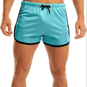 Short de basket-ball personnalisé de haute qualité grande taille pour hommes 5 pouces entrejambe décontracté maille solide motif Polyester plaine teint Shorts chauds - Product Image 1